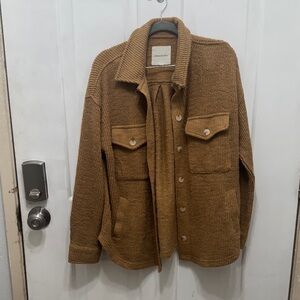 Thread & Supply Brown Shirt Jacket